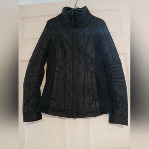 Zella Black Quilted Puffer Jacket